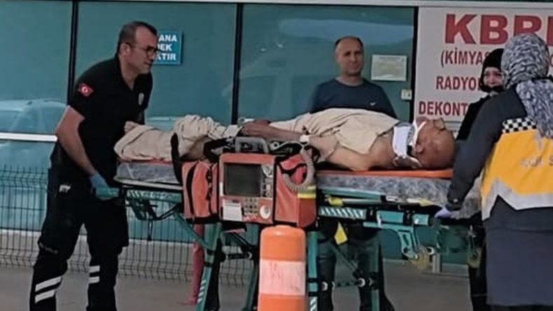 Motosiklet ile bisiklet çarpıştı, 78 yaşındaki sürücü kurtarılamadı