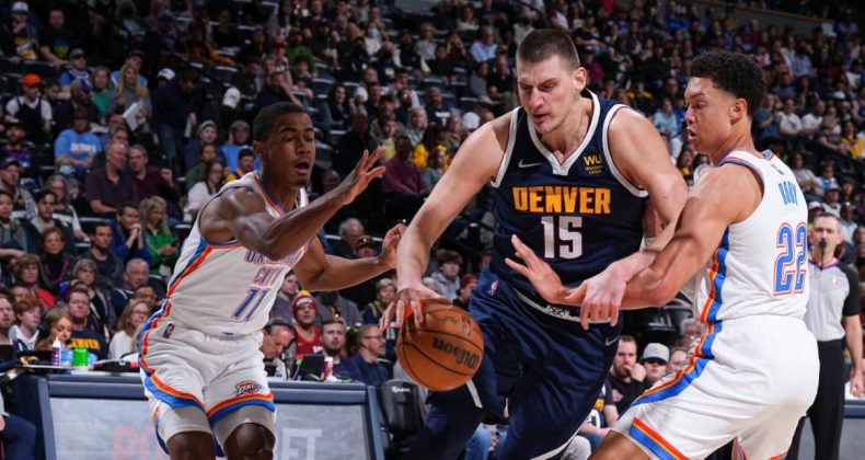 NBA’de Nuggets Thunder’ı devirdi