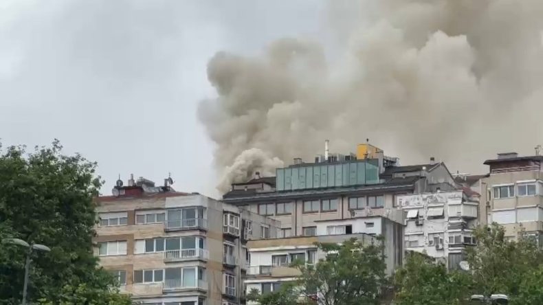 Nişantaşı’nda Korkutan Yangın