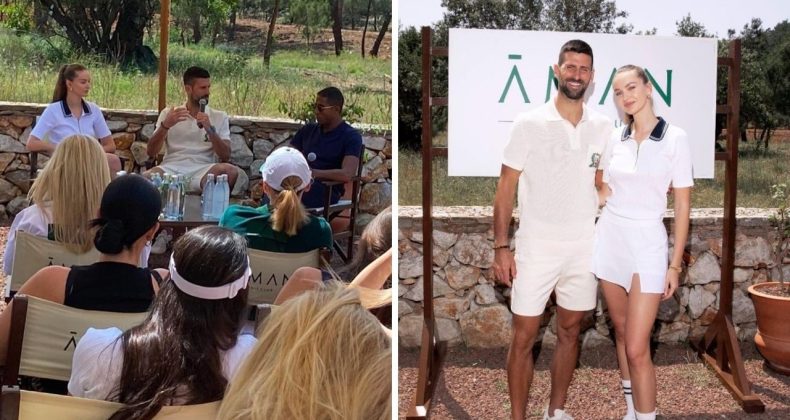 Novak Djokovic ve Eddie Redmayne, Bodrum’da