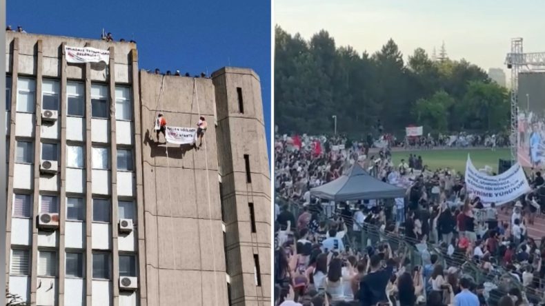 ODTÜ’lü Öğrencilerden Geleneksel ‘Devrim Yürüyüşü’