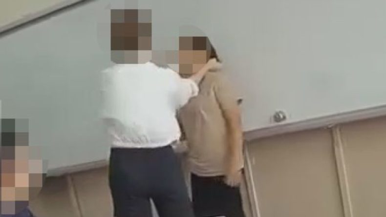 Öğrencisine Şiddet Uygulayan Öğretmen Serbest Bırakıldı