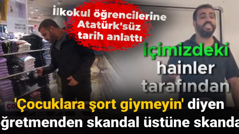 Öğretmenden Skandal Açıklamalar: Atatürk’süz Tarih Anlatımı