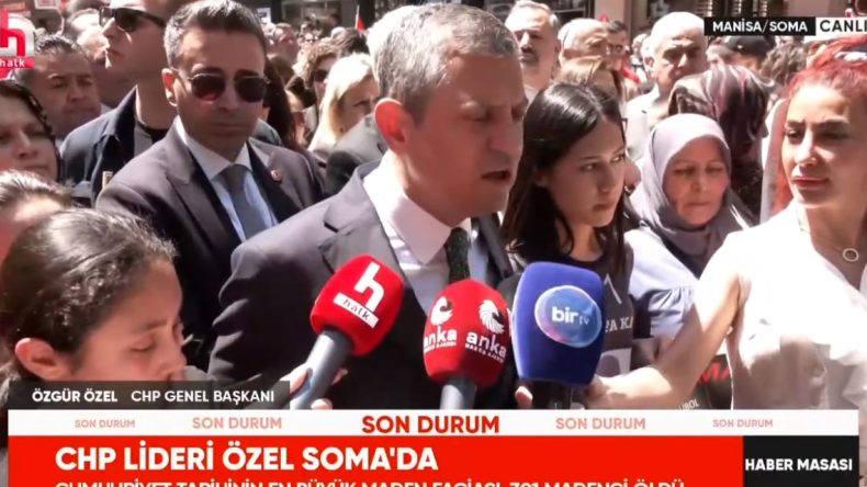 Özgür Özel: Soma’da Ölen Madencinin Kızı Gözyaşlarına Boğuldu