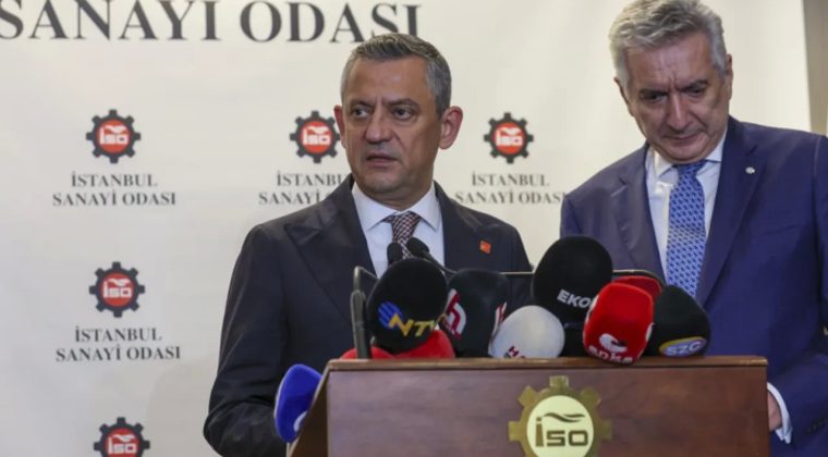 Özgür Özel’den İSO ziyareti: Sokakta yürüyemeyenlerden değiliz