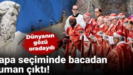 Papa seçiminde yeni dumanlar yükseliyor! Tüm dünya orada!