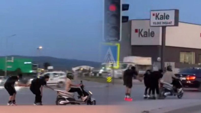 Patenli Gençlerden Tehlikeli Yolculuk