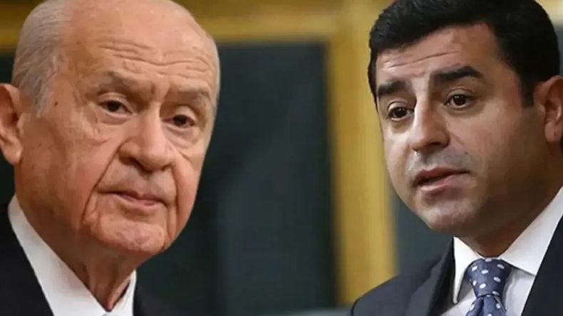 PKK’nın Feshi Sonrası Çarpıcı Gelişme: Bahçeli, Demirtaş ile Görüşme Talep Etti
