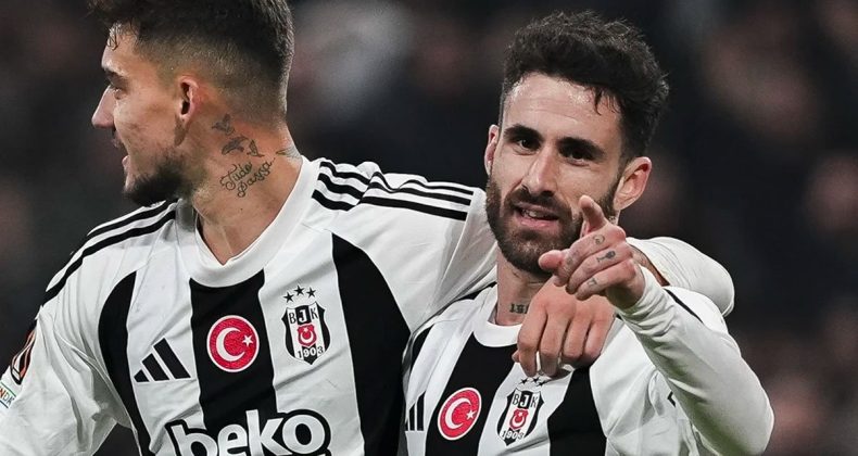 Rafa Silva Beşiktaş taraftarlarını coşturdu