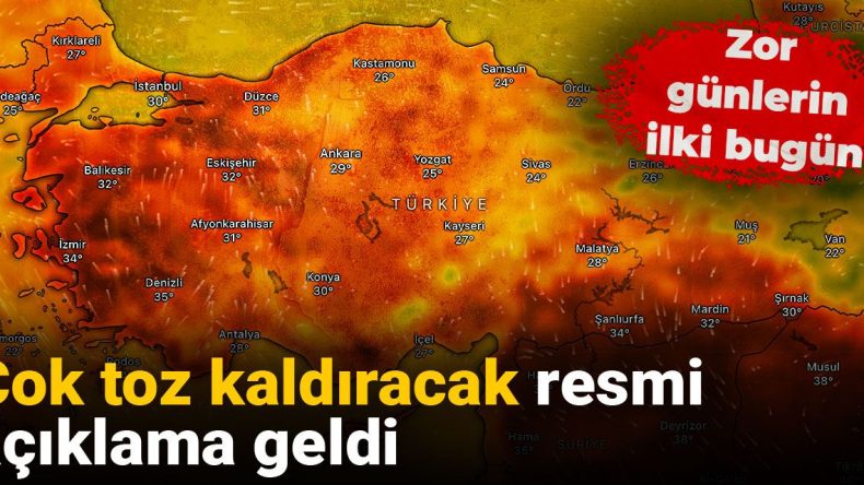 Resmi Açıklama: Zor Günlerin Başlangıcı Bugün