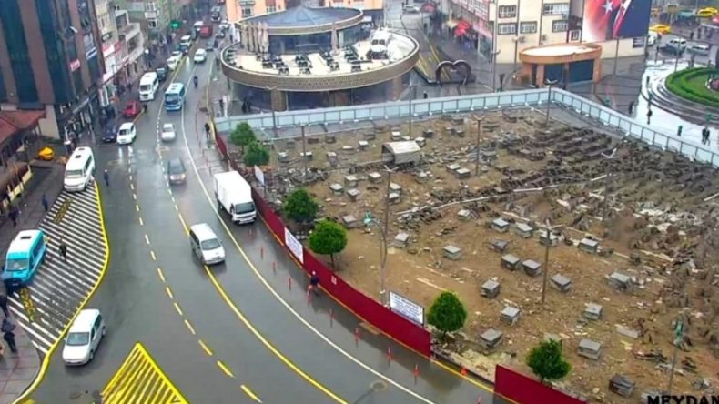 Rize Meydanında Yapılan Çalışmaların Nedeni Açıklandı
