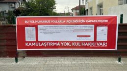 Sakarya’da Arsa Sahipleri Yolu Kapattı