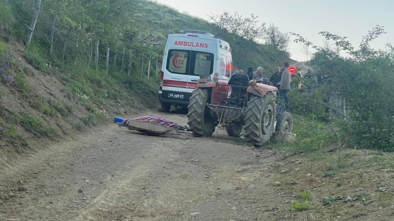 Samsun’da Traktör Devrildi; Sürücü Hayatını Kaybetti