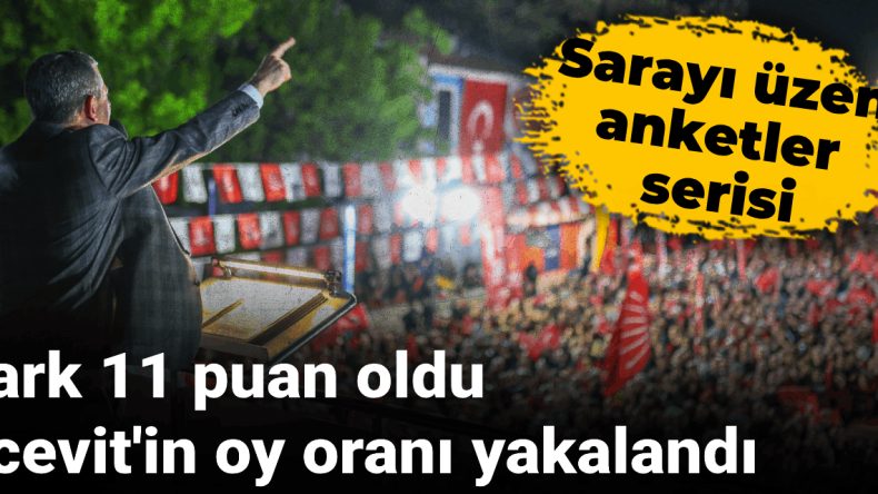 Sarayı Üzen Anketler Serisi: Fark 11 Puan Oldu, Ecevit’in Oy Oranı Yakalandı