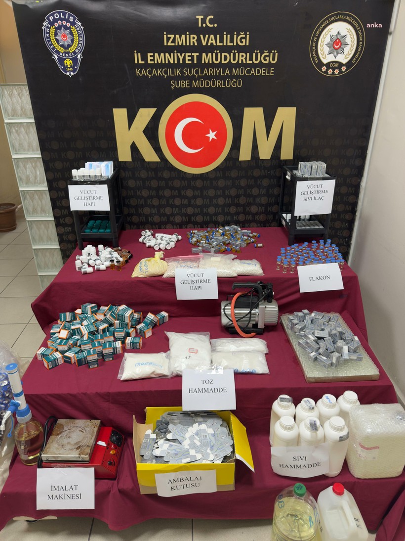 Ele Geçirilen Malzemeler