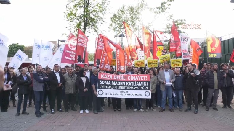 Soma Maden Faciasında Hayatını Kaybeden İşçiler Ankara’da Anıldı