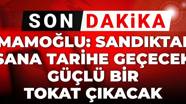 Son dakika | İmamoğlu’ndan İBB operasyonlarına: Sandıktan sana tarihe geçecek güçlü bir tokat çıkacak!