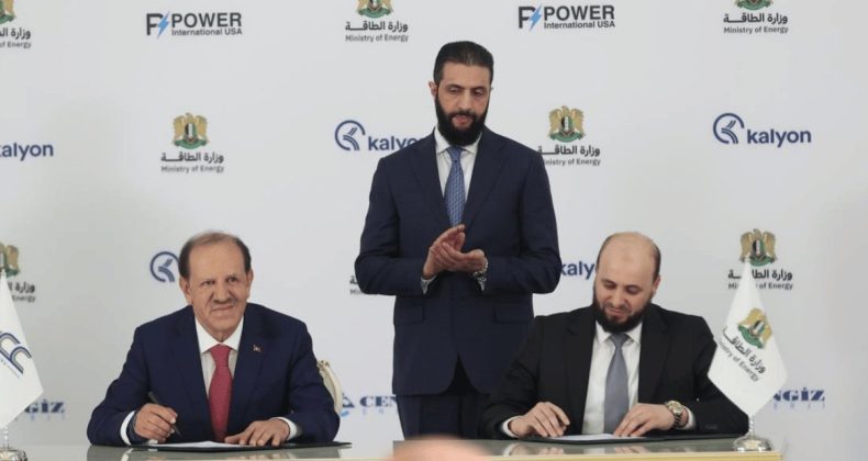 Suriye’de Enerji Yatırımında Cengiz ve Kalyon Devrede