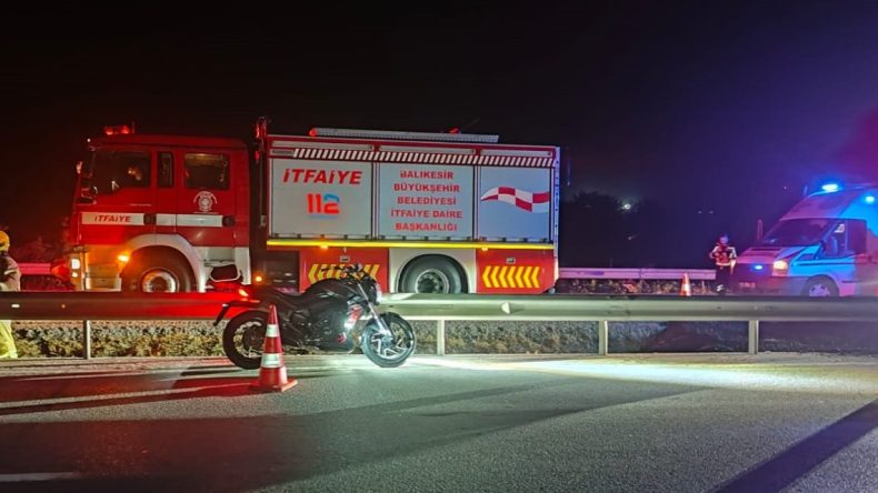 Susurluk’ta Motosiklet Kazası: Sürücü Hayatını Kaybetti