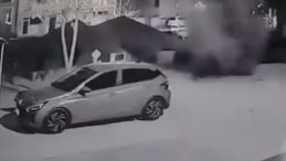 Tazyikli Su Asfaltı Patlattı