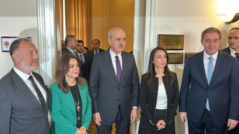 TBMM Başkanı Kurtulmuş, DEM Parti Eş Genel Başkanlarıyla Bir Araya Gelecek