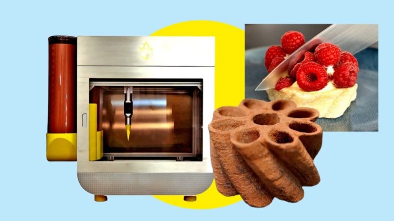 Tek tıkla hazır: 3D yazıcıyla pasta devrimi