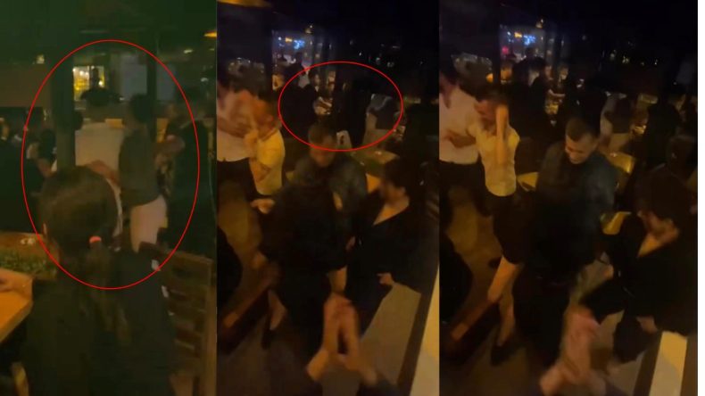 Tekmeli Yumruklu Yan Bakma Kavgası