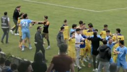 Trabzonspor Maçında Saha Karıştı