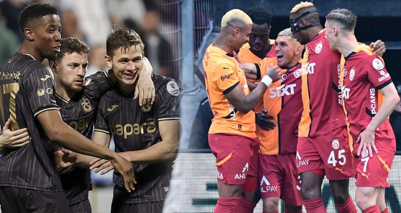 Trabzonspor ve Galatasaray’ın İlk 11’leri Açıklandı