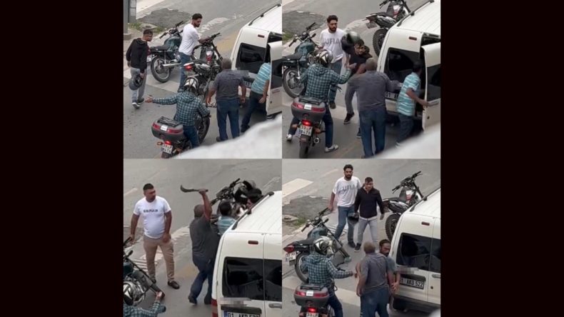 Trafikte Bıçaklı Kavga Yaşandı
