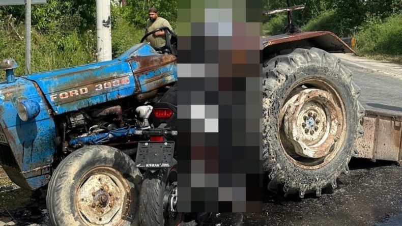 Traktör ile Motosiklet Çarpıştı: 3 Kişi Hayatını Kaybetti