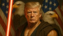 Trump Artık Star Wars Karakterine Dönüştü