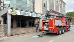 Tunceli Devlet Hastanesi’nde Yangın: Hastalar Güvenli Alana Tahliye Edildi