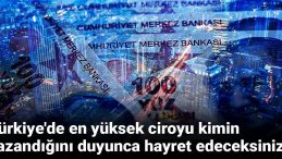 Türkiye’de En Yüksek Ciroyu Kimin Kazandığına Şaşıracaksınız!