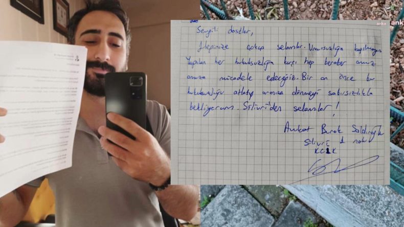 Tutuklanan Avukat Burak Saldıroğlu’ndan Mesaj: “Umutsuzluğa Kapılmayın”