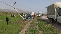 Van Gevaş’ta Yolcu Otobüsü Devrildi: 28 Kişi Yaralandı