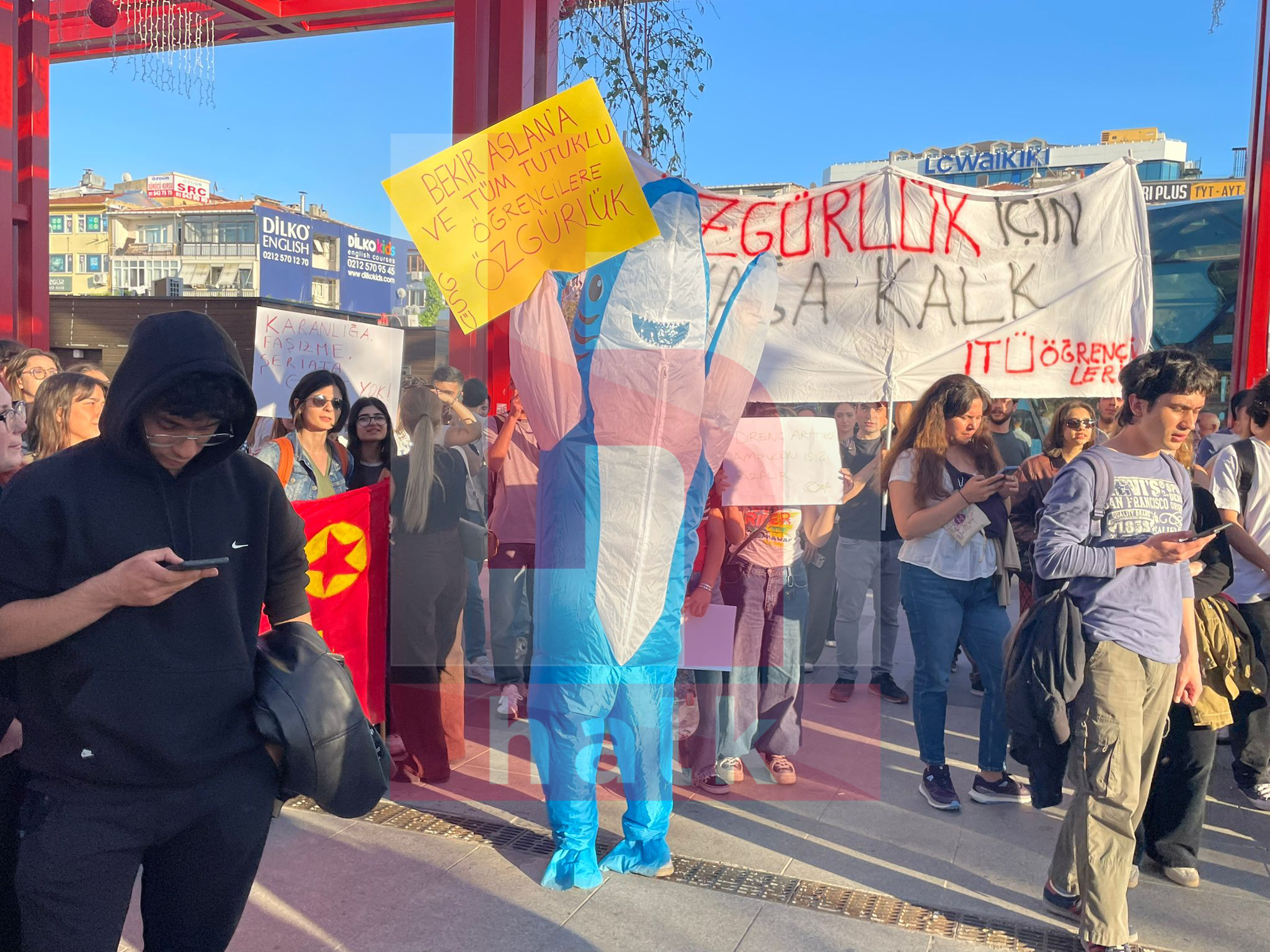 Gençlerin eylemi