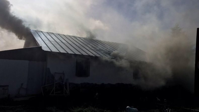 Yayla Evinde Korkutucu Yangın: 4 Kişi Hastaneye Kaldırıldı