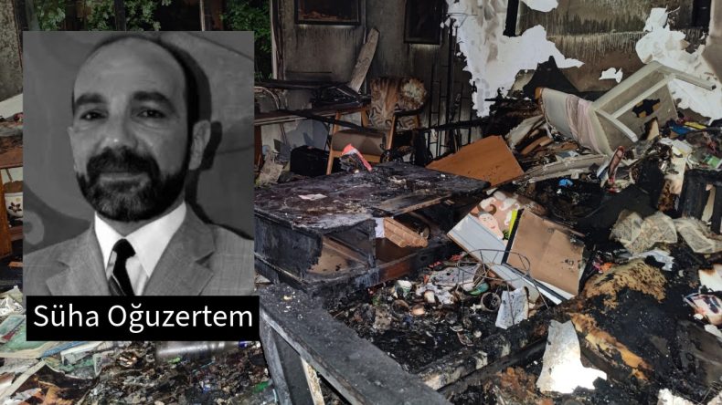 Yazar Süha Oğuzertem İstanbul’da Yangında Hayatını Kaybetti