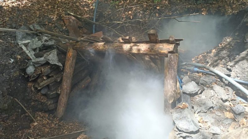 Zonguldak’ta Yeraltı Vurgununa Patlayıcı ile Son Verildi