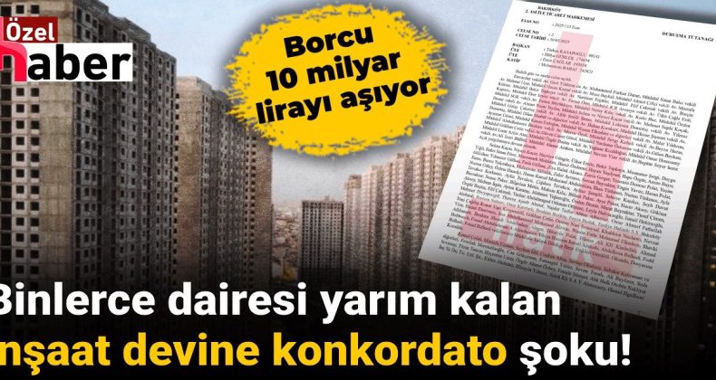10 Milyar Lira Üzerinde Borcu Olan Yeşil GYO’ya Mahkemeden Ret Kararı