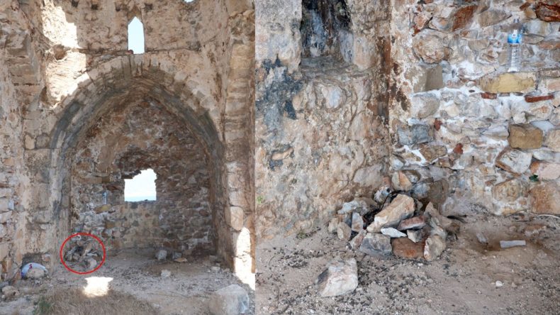 1000 Yıllık Kilise İçinde Ateş Yaktılar, Çöplüğe Çevirdiler