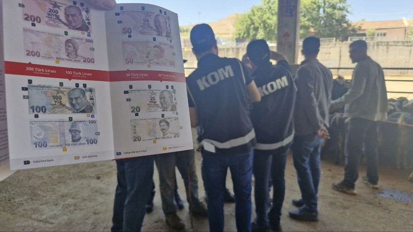 Kurban pazarında sahte para uyarısı