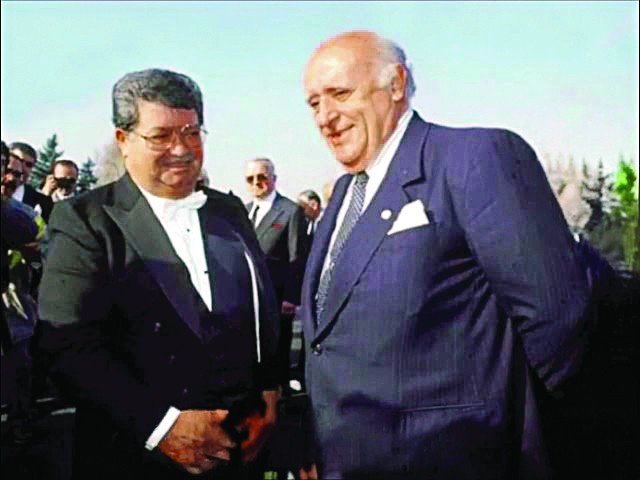 Turgut Özal ve Süleyman Demirel
