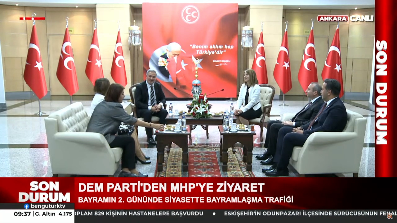 MHP Genel Merkezi Ziyareti