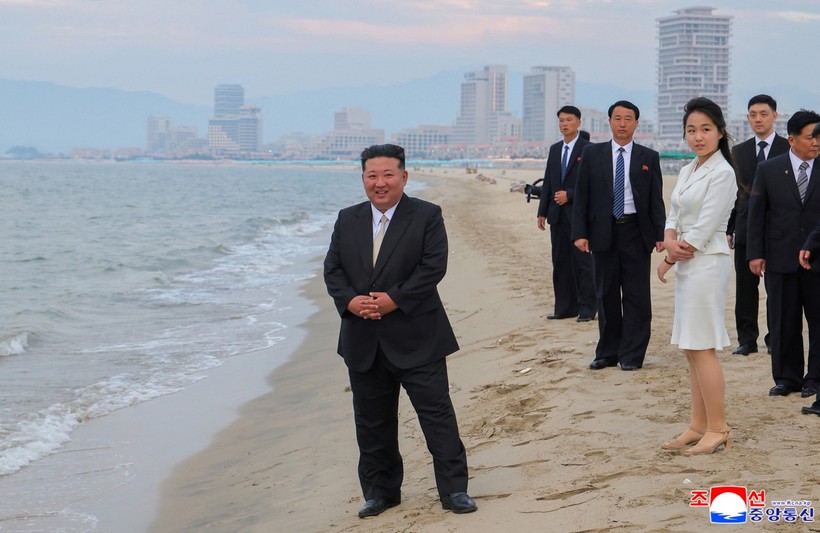 Kim Jong Un Wonsan Kalma tatil beldesinde
