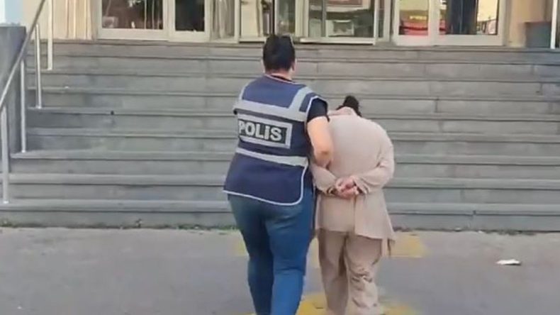 24 yaşında 75 yıl cezası bulunan kadın yakalandı