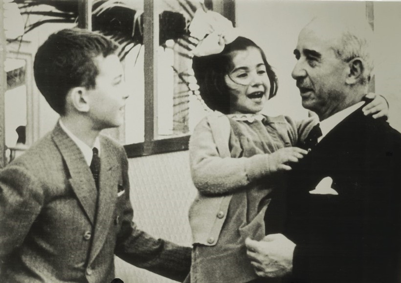 İsmet İnönü, Özden İnönü ve Ömer İnönü