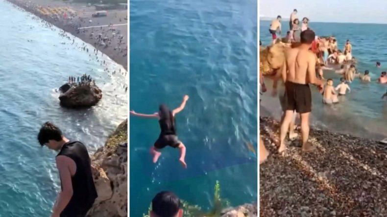 40 Metre Yükseklikten Tehlikeli Atlayış: Durumu Ağır
