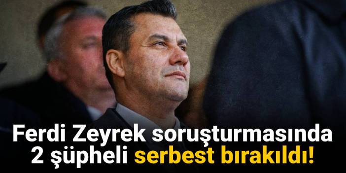 Ferdi Zeyrek Soruşturması